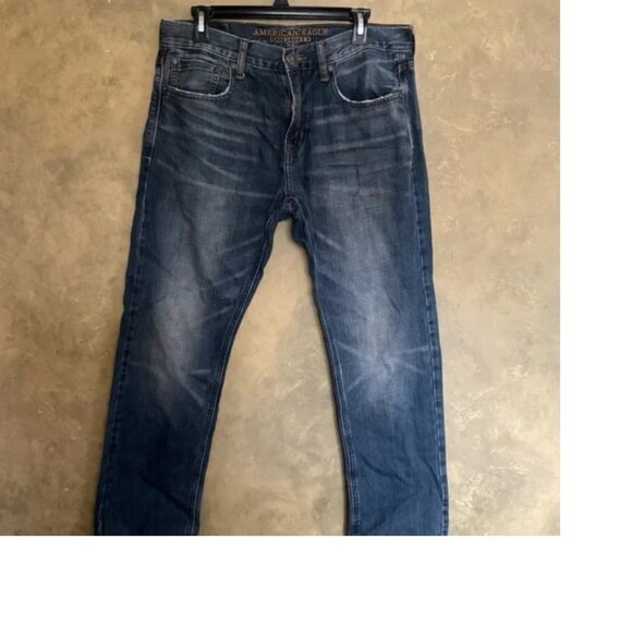 American Eagle Vintage Collection Slim Straight Jeans 32/30 - Picture 1 of 7